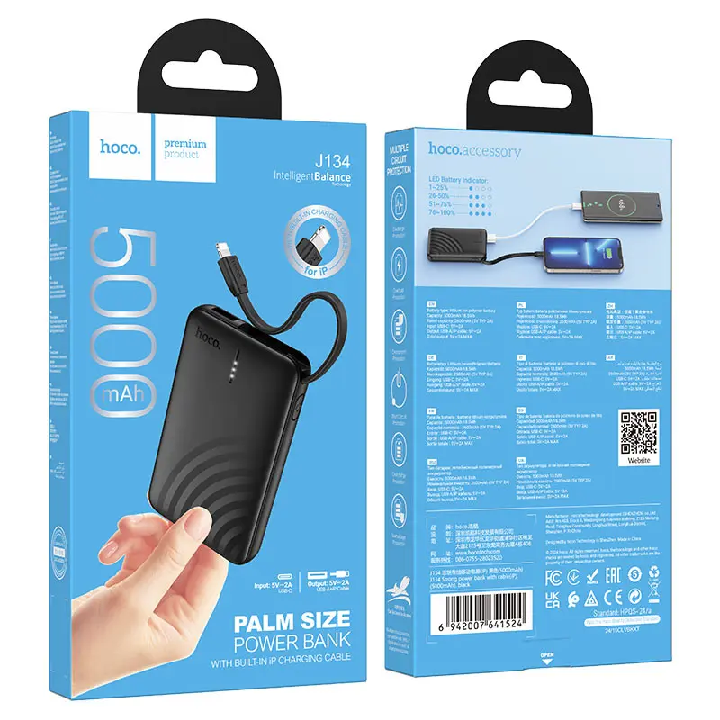 hoco-j134-strong-power-bank-ltn-5000mah-packaging-black.webp